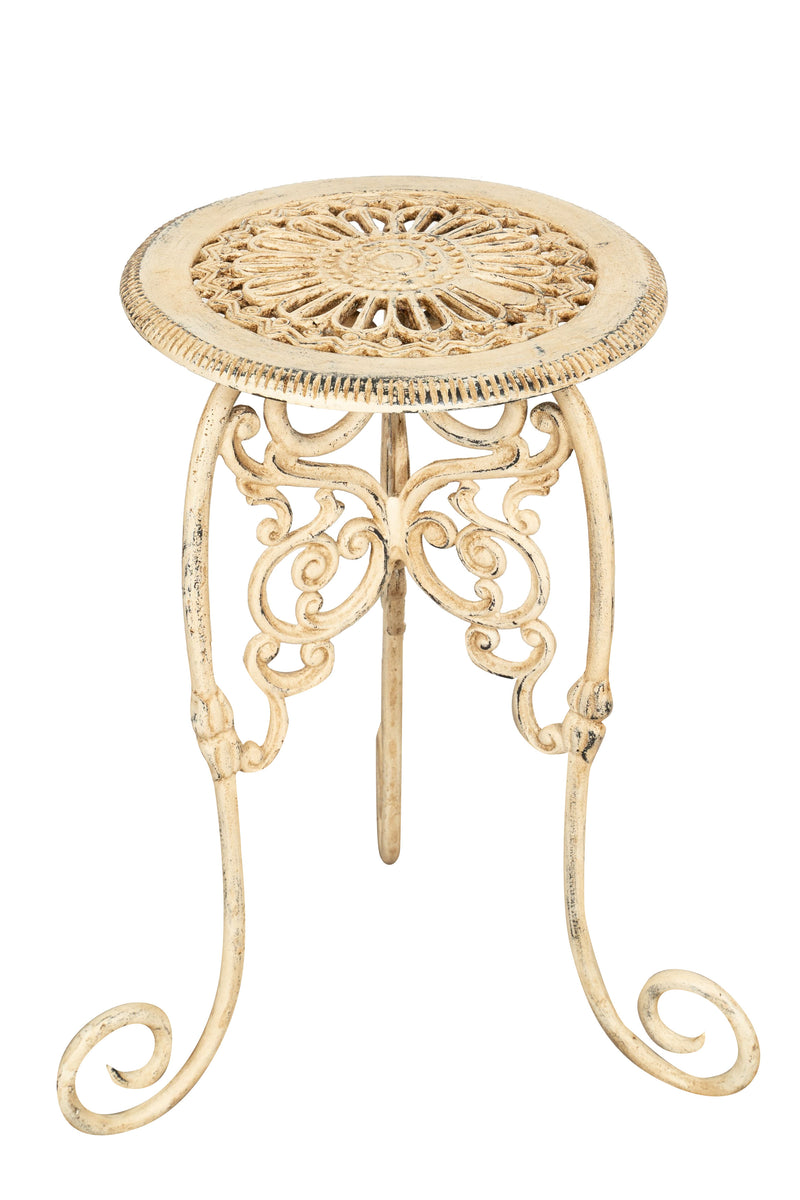 Biscottini Portavasi in ghisa finitura anticata Molto robusto, solido Offerta Speciale