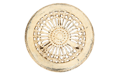 Biscottini Portavasi in ghisa finitura anticata Molto robusto, solido Offerta Speciale