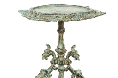 Biscottini Portavasi in ghisa finitura anticata Molto robusto, solido Offerta Speciale