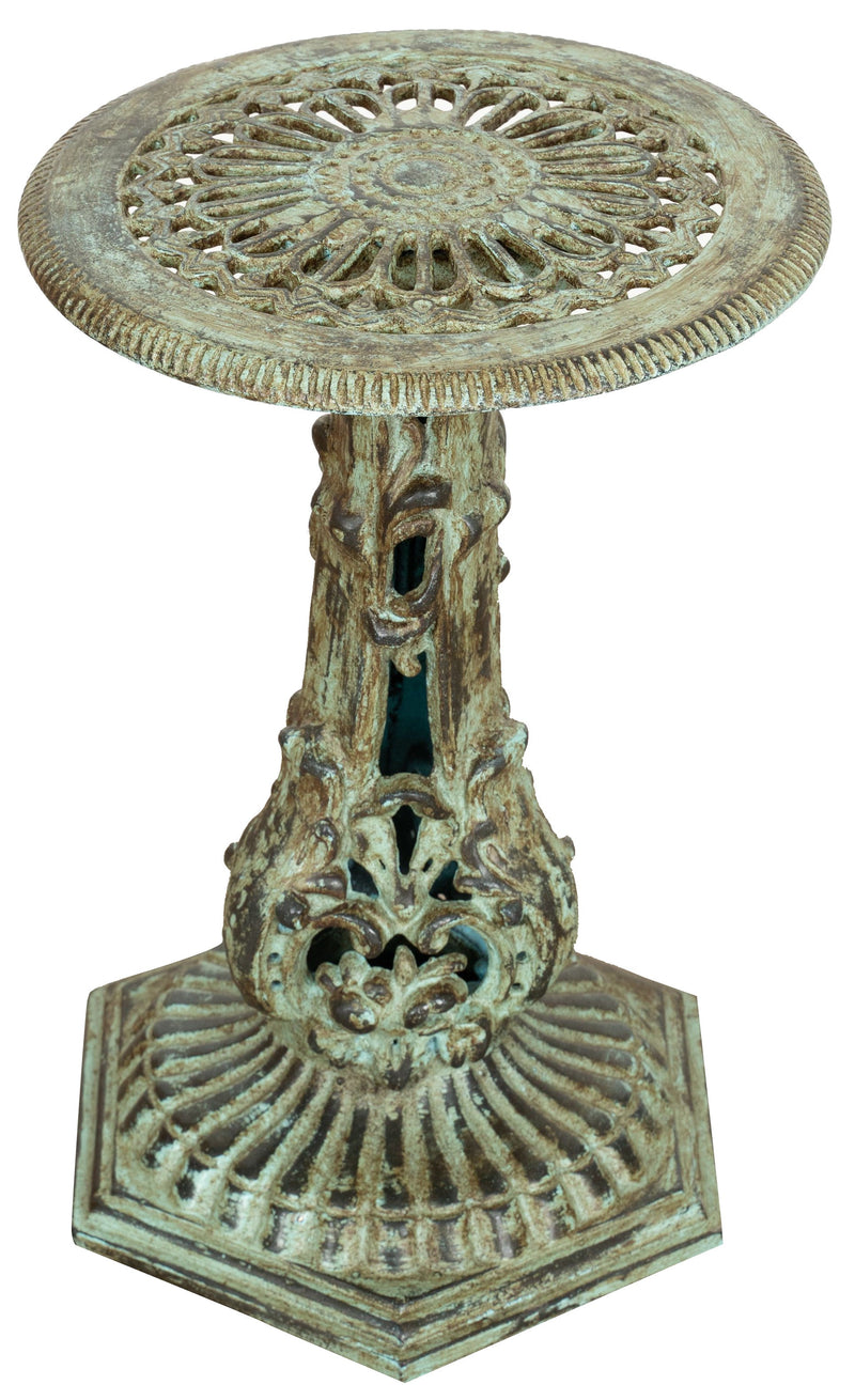 Biscottini Portavasi in ghisa finitura anticata Molto robusto, solido Offerta Speciale