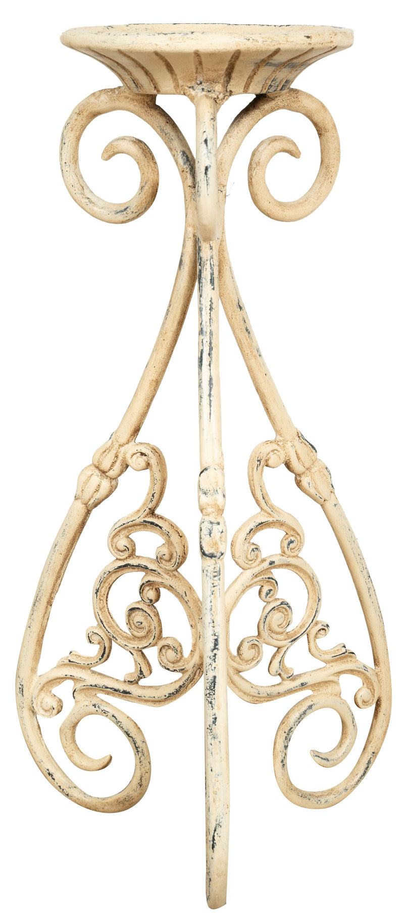 Biscottini Portavasi in ghisa finitura anticata Molto robusto, solido Offerta Speciale