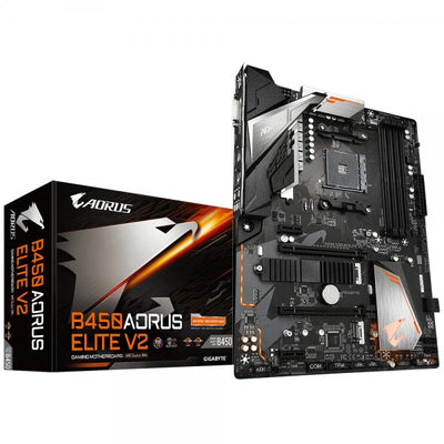 Gigabyte B450 AORUS Elite V2 AMD B450 Presa AM4 ATX