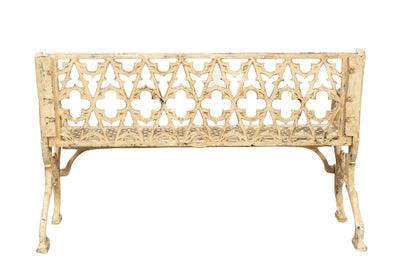 Biscottini Panchina Liberty in ghisa finitura anticata Molto Robusta, stabile Offerta