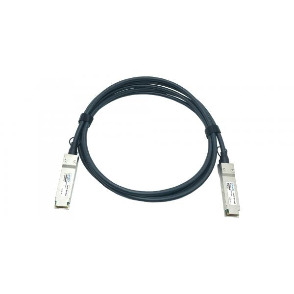 ATGBICS QSFP-H40G-CU50CM-C cavo InfiniBand e in fibra ottica 0,5 m QSFP+ DAC Nero (Cisco compatible Direct Attach Copper Cable 40GBase-CU QSFP+ [Passive Twinax, 0.5m])