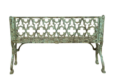 Biscottini Panchina Liberty in ghisa finitura anticata Molto Robusta, stabile Offerta