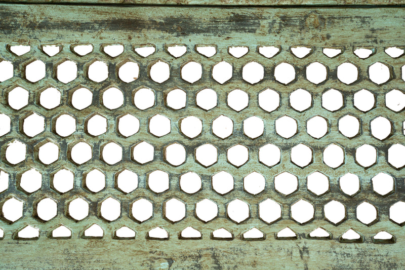 Biscottini Panchina Liberty in ghisa finitura anticata Molto Robusta, stabile Offerta