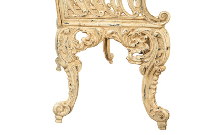 Biscottini Panchina Liberty in ghisa finitura anticata Molto Robusta, stabile Offerta