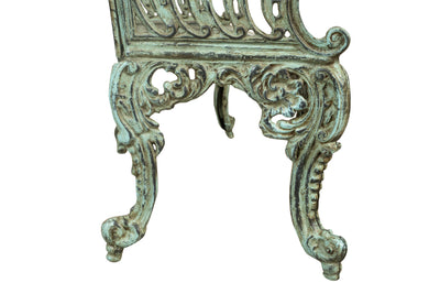 Biscottini Panchina Liberty in ghisa finitura anticata Molto Robusta, stabile Offerta