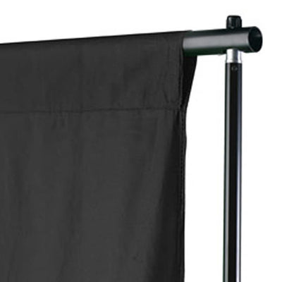 Fondale in Cotone Nero senza Supporto 600x300 cm per Croma Key