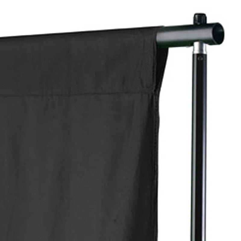 Fondale in Cotone Nero senza Supporto 600x300 cm per Croma Key