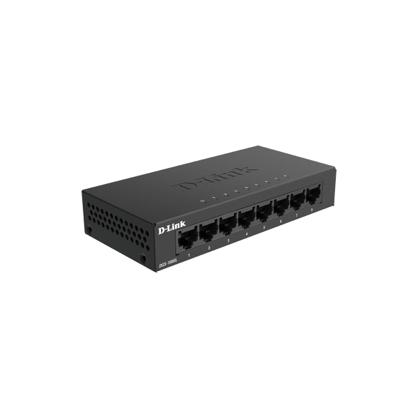 D-LINK DGS-108GL - DESKTOP SWITCH 8 PORTE GIGABIT NON GESTITE