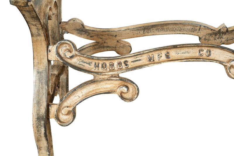 Biscottini Base tavolo in ghisa finitura anticata Molto stabile, robusta Offerta Speciale