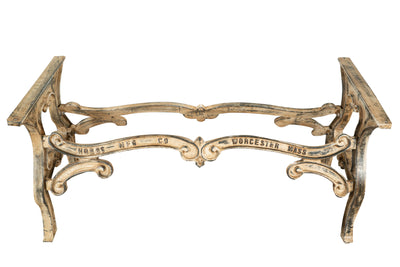 Biscottini Base tavolo in ghisa finitura anticata Molto stabile, robusta Offerta Speciale