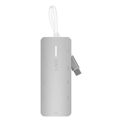 Hub USB Linq Byelements LQ49081 Bianco Grigio