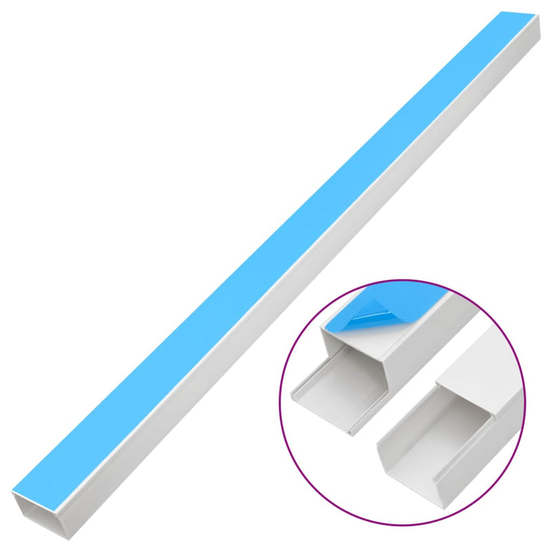 Canalina Per Cavi Autoadesiva 60x40 Mm 30 M In Pvc