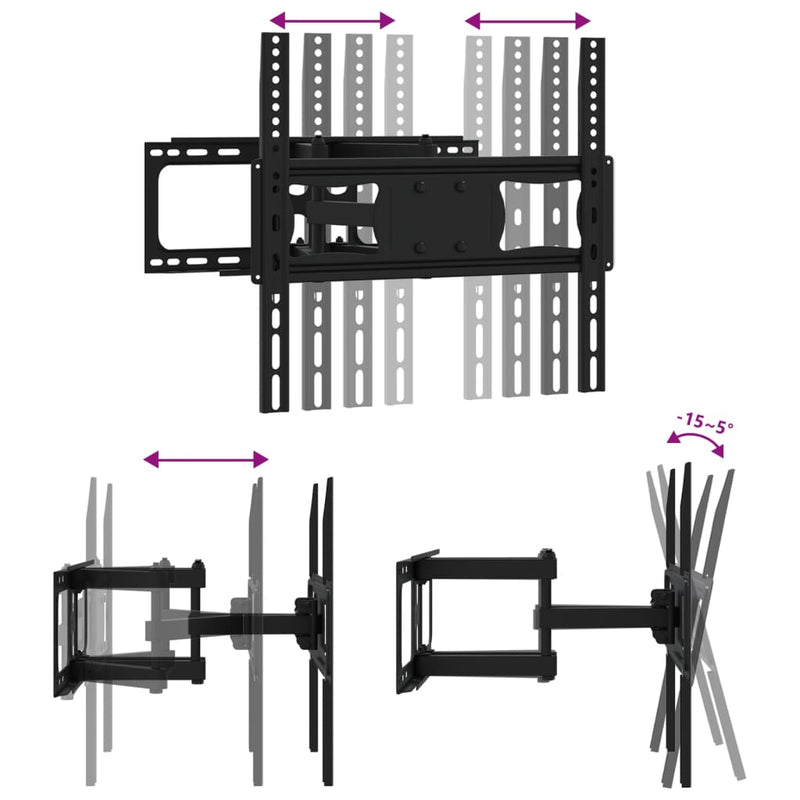 Supporto A Parete Per Schermo 26"-70" Max Vesa 400x400 Mm 40kg
