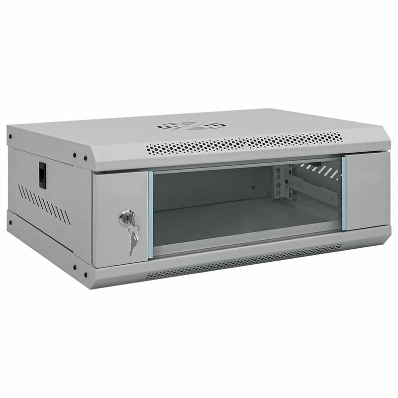 Armadietto Di Rete Grigio 53 X 45 X 21 Cm Acciaio