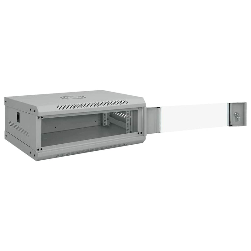 Armadietto Di Rete Grigio 53 X 45 X 21 Cm Acciaio