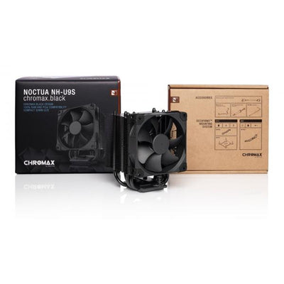 Noctua chromax NH-U9S - raffreddatore ad aria per processore - (per: LGA1200, LGA1156, LGA1155, LGA1151, LGA1150, LGA1700, LGA2066, LGA2011-0, LGA2011-3 (Square ILM)