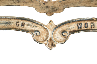 Biscottini Base tavolo in ghisa finitura anticata Molto stabile, robusta Offerta Speciale