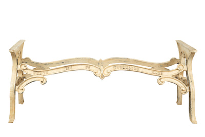 Biscottini Base tavolo in ghisa finitura anticata Molto stabile, robusta Offerta Speciale