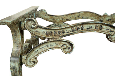 Biscottini Base tavolo in ghisa finitura anticata Molto stabile, robusta Offerta Speciale