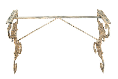 Biscottini Base tavolo in ghisa finitura anticata Molto stabile, robusta Offerta Speciale