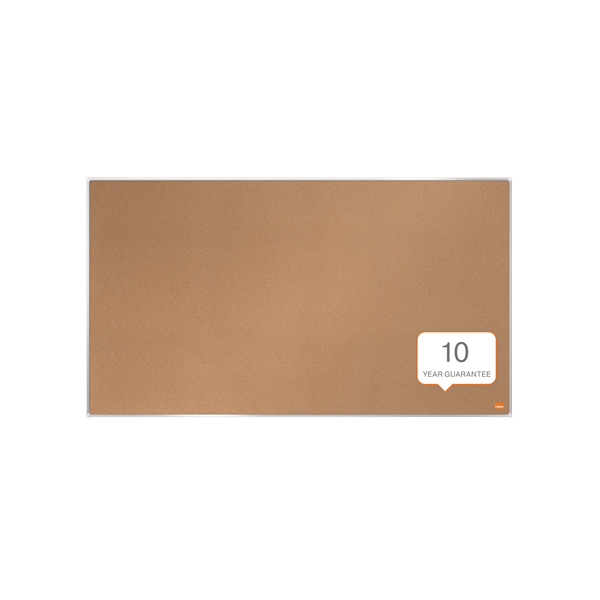 Nobo 1915415 bacheca per annunci Bacheca fissa Marrone Sughero (Nobo 1915415 Impression Pro 890x500mm Widescreen Cork Notice Board)
