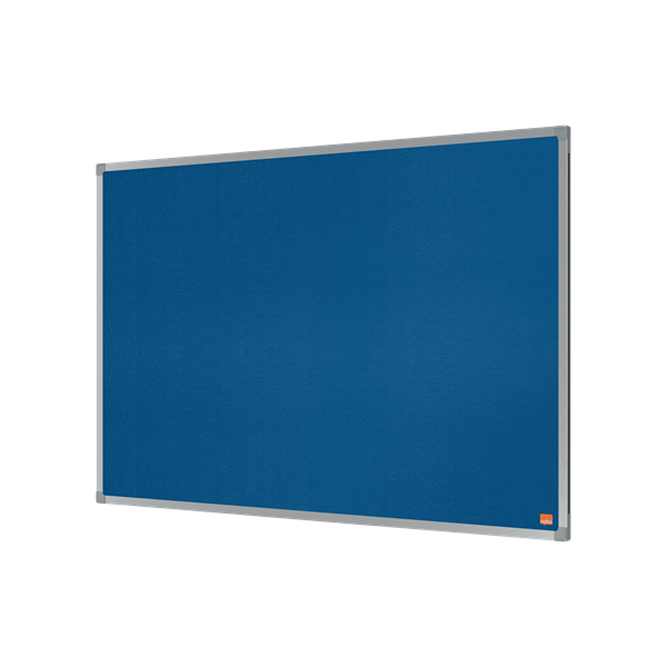 Nobo 1915203 bacheca per annunci Bacheca fissa Blu Feltro (Nobo Essence Blue Felt Noticeboard Aluminium Frame 900x600mm 1915203 DD)