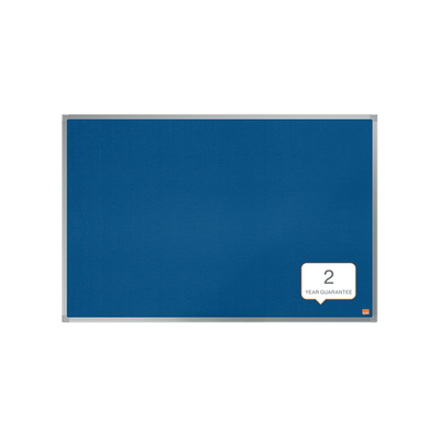 Nobo 1915203 bacheca per annunci Bacheca fissa Blu Feltro (Nobo Essence Blue Felt Noticeboard Aluminium Frame 900x600mm 1915203 DD)
