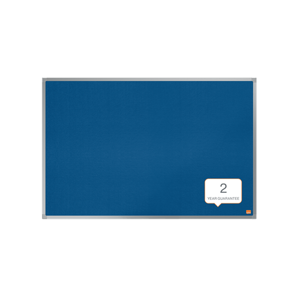 Nobo 1915203 bacheca per annunci Bacheca fissa Blu Feltro (Nobo Essence Blue Felt Noticeboard Aluminium Frame 900x600mm 1915203 DD)