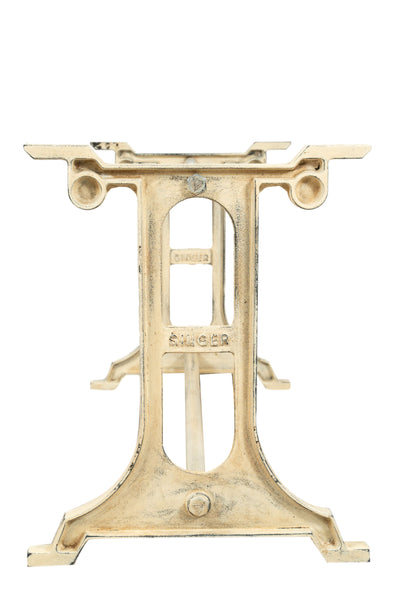 Biscottini Base tavolo in ghisa finitura anticata Molto stabile, robusta Offerta Speciale