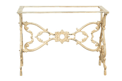 Biscottini Base tavolo in ghisa finitura anticata Molto stabile, robusta Offerta Speciale