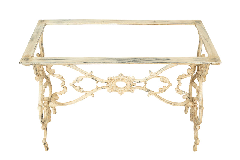 Biscottini Base tavolo in ghisa finitura anticata Molto stabile, robusta Offerta Speciale