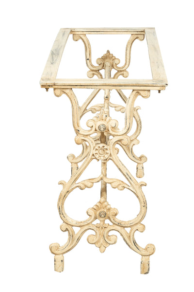 Biscottini Base tavolo in ghisa finitura anticata Molto stabile, robusta Offerta Speciale