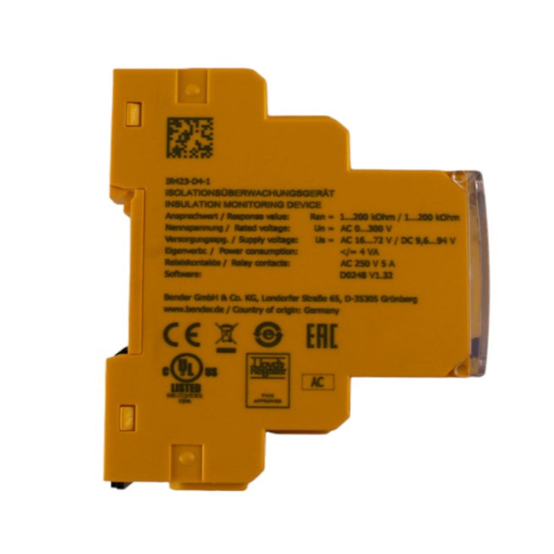 Sorvegliatore di isolamento 10-96 VDC Bender