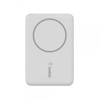 Belkin BPD002BTWH batteria portatile 2500 mAh Carica wireless Bianco (Belkin BOOST CHARGE powerbank - MagSaf)