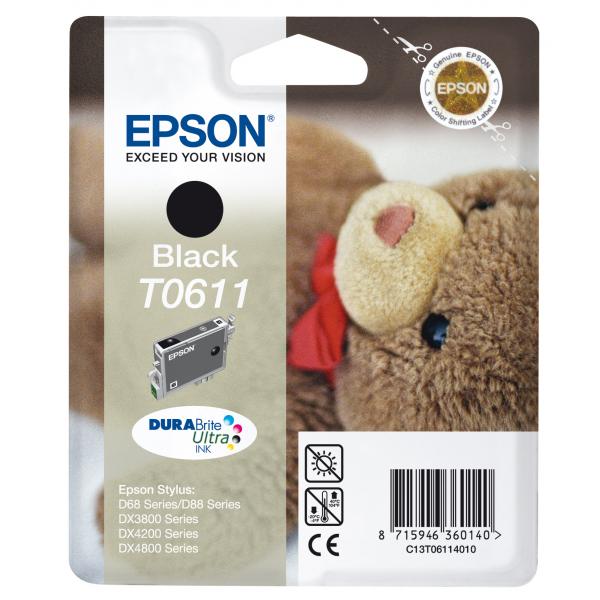 CARTUCCIA EPSON C13T061140 NERO