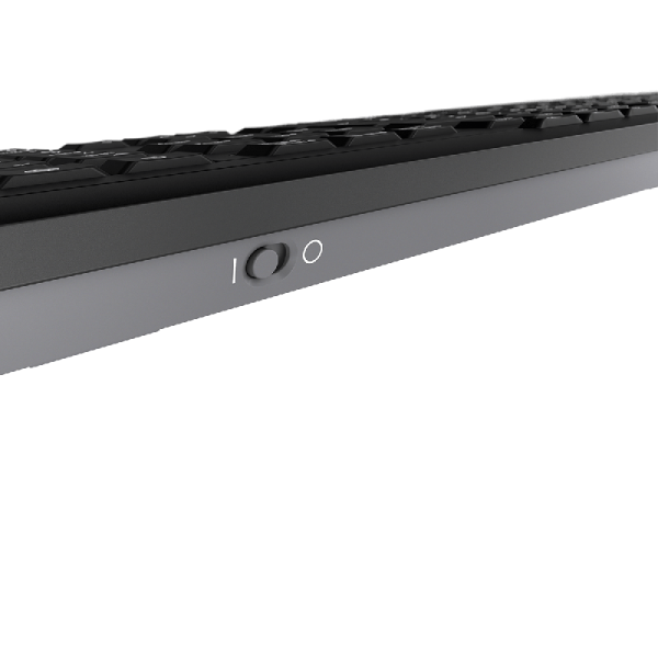 CHERRY Stream Desktop tastiera Mouse incluso Ufficio RF Wireless QWERTY Inglese UK Nero (CHERRYSTREAMDESKTOP UK LAYOUT - KEYBOARD AND MOUSE SET USB BLACK) - Versione UK