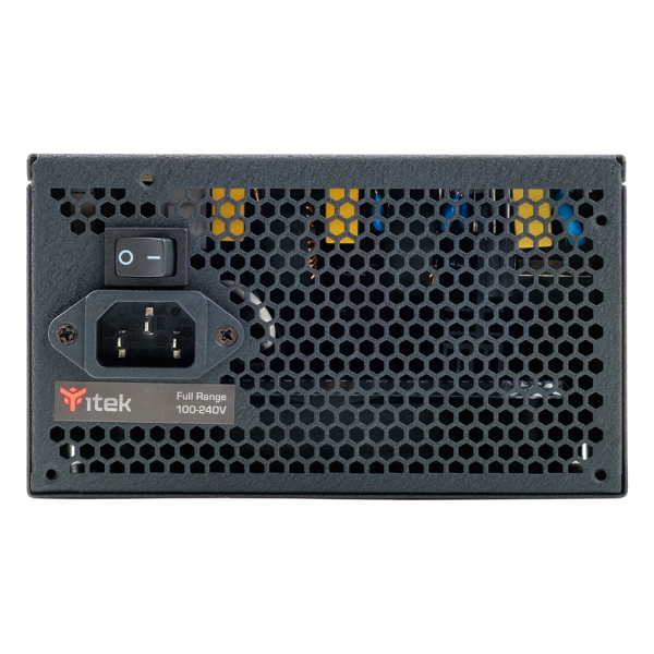 Alimentatore Itek BS650 Evo - 650W Output - Semi-Modulare - Ventola HDB 12cm - 80 Plus EU Bronze - PFC Attivo - ATX