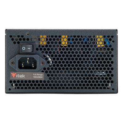 ITEK BS650 EVO ALIMENTATORE ATX 650W 80PLUS BRONZE PFC ATTIVO VENTOLA HDB 12CM SEMI MODULARE BLACK