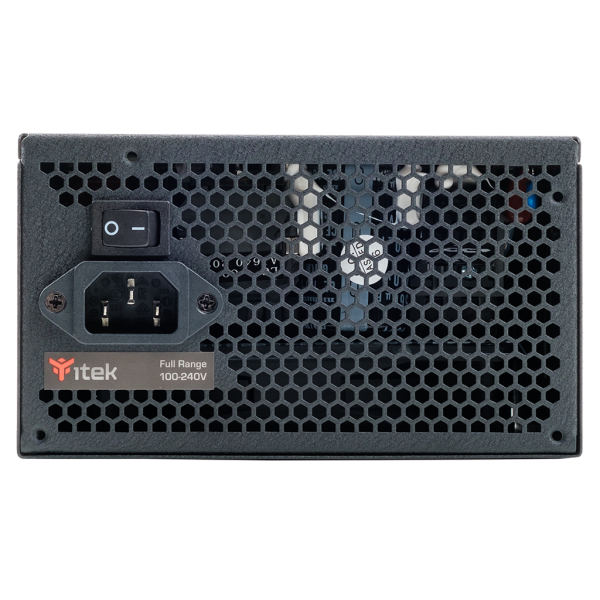Alimentatore Itek GF650 EVO - 650W - 80Plus Gold - Ventola FDB 12mm - Condensatori Giapponesi - Modulare - ATX