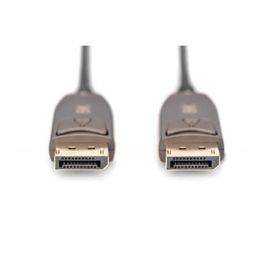 Digitus Cavo in fibra ottica ibrido DisplayPort AOC, UHD 8K, 10 m (DIGITUS DisplayPort AOC Hybrid Glasfas)
