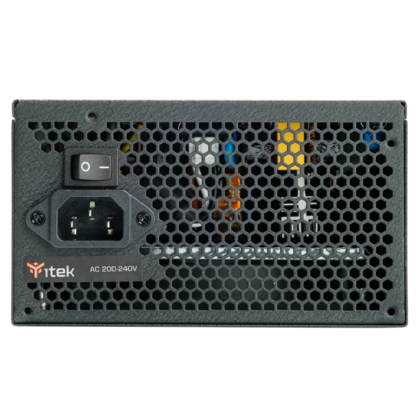 ITEK ALIMENTATORE BD700 - 700W, 80PLUS BRONZE, PFC ATTIVO, VENTOLA HDB 12CM, DC TO DC, SEMI MODULARE