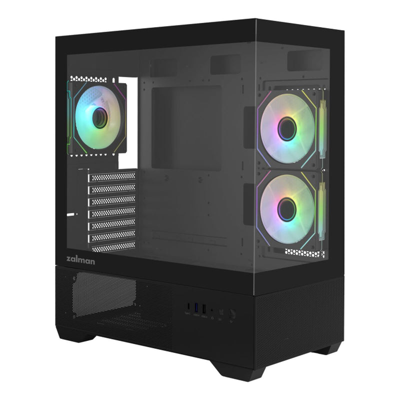 Case computer desktop ATX Zalman CHRONIX Nero