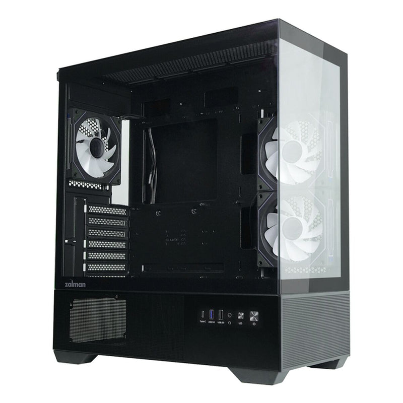 Case computer desktop ATX Zalman CHRONIX Nero
