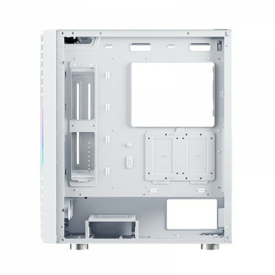 Case computer desktop ATX Nfortec NF-CS-NERVIA-W Bianco