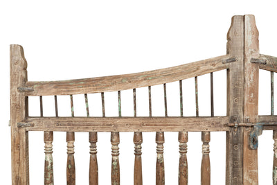 Biscottini Cancello in legno massello e ferro, da interno e da esterno Molto solido robusto