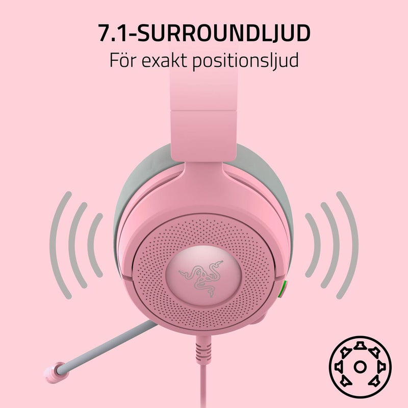 Auricolari Razer RZ04-05350100-R3M1 Rosa