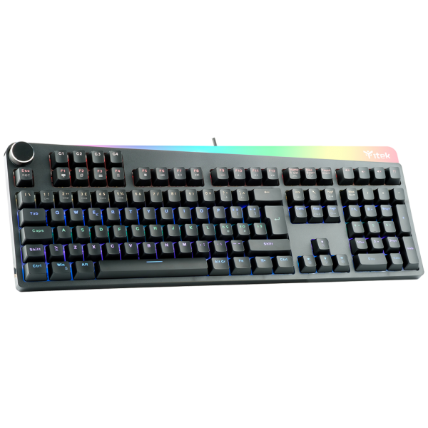 Tastiera Itek Gaming X31 - Meccanica - RGB - Blue Switch - Software - Compatta - Usb